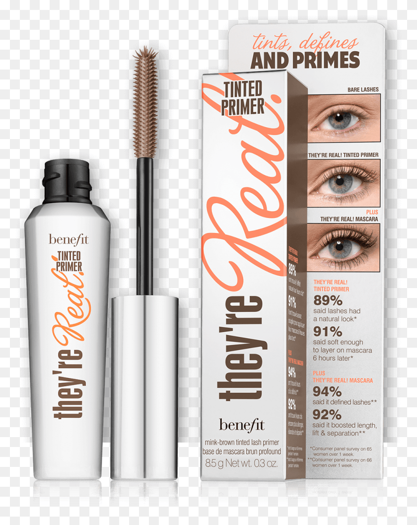 1014x1297 Re Real Tinted Eyelash Primer Mascara, Cosmetics HD PNG Download