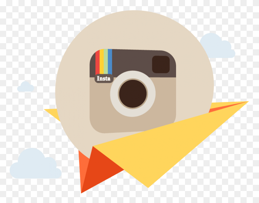 793x609 Привлекайте Клиентов С Помощью Instagram Marketing Instagram Marketing, Electronics, Camera, Paper Hd Png Download