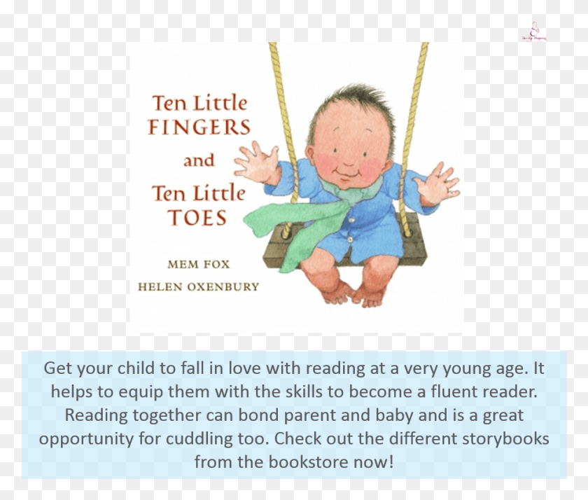 929x780 Reading To Your Baby Is Beneficial To Their Development Ten Little Fingers And Ten Little Toes, Poster, Advertisement, Flyer HD PNG Download