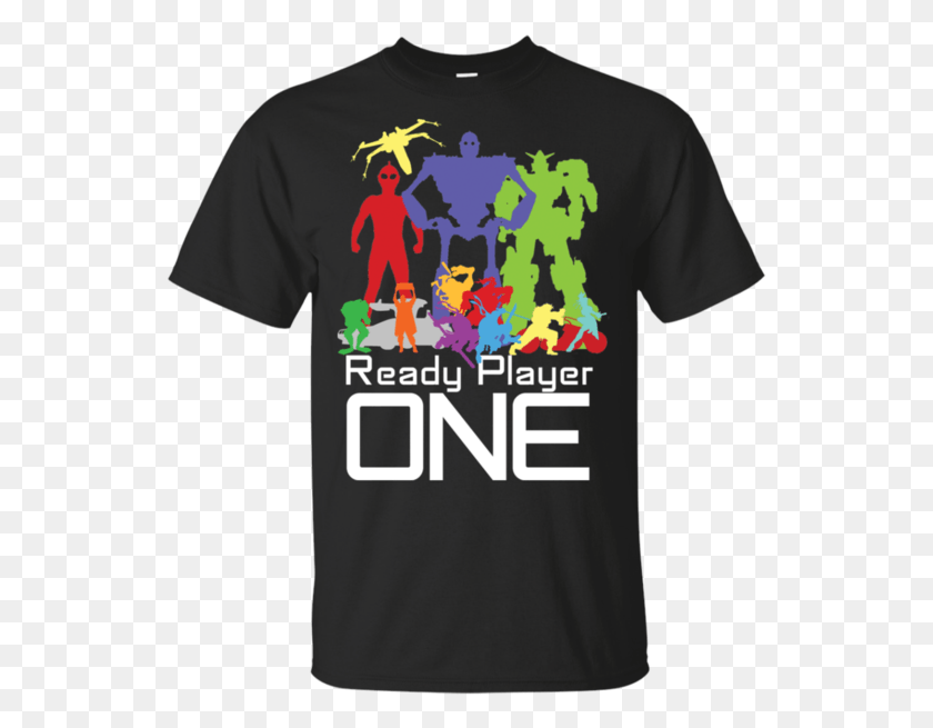 541x595 Descargar Png Ready Player One, Ready Player Two, Ropa, Camiseta, Camiseta Hd Png