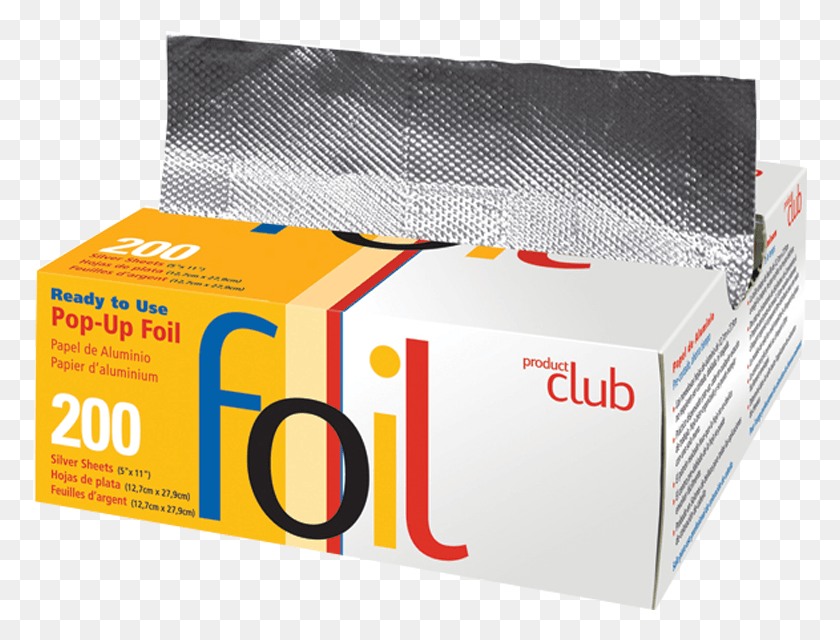 775x580 Ready To Use Silver Pop Up Foil 5 Inch X 11 Feet Carton, Label, Text, Box HD PNG Download