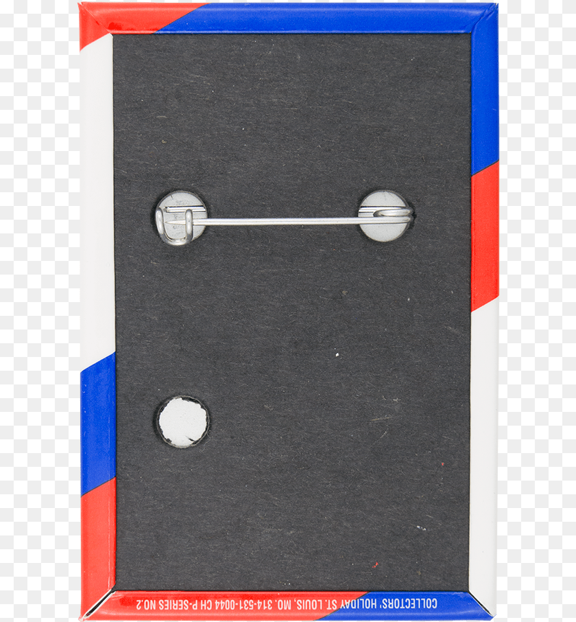 Reagan Red And Blue Stripes Button Back Political Button Paper PNG