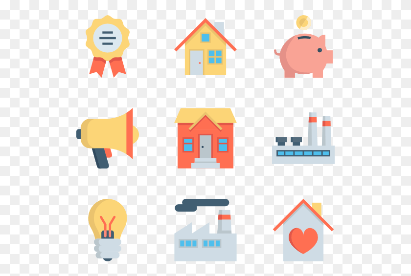 529x505 Real Assets Asset Flat Icon, Light, Text, Lightbulb HD PNG Download