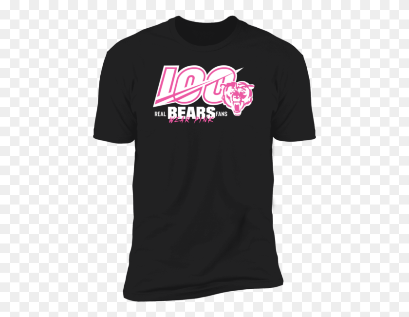 461x591 Real Bears Fans Wear Pink Shirt Shirt Long Sleeve Gucci T Shirt Price, Clothing, Apparel, T-shirt HD PNG Download