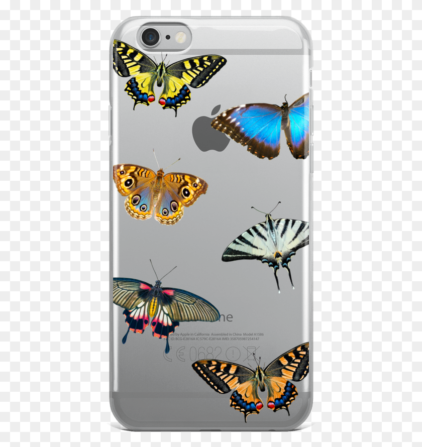 416x830 Real Butterfly Phone Case Mobile Phone Case, Insect, Invertebrate, Animal HD PNG Download