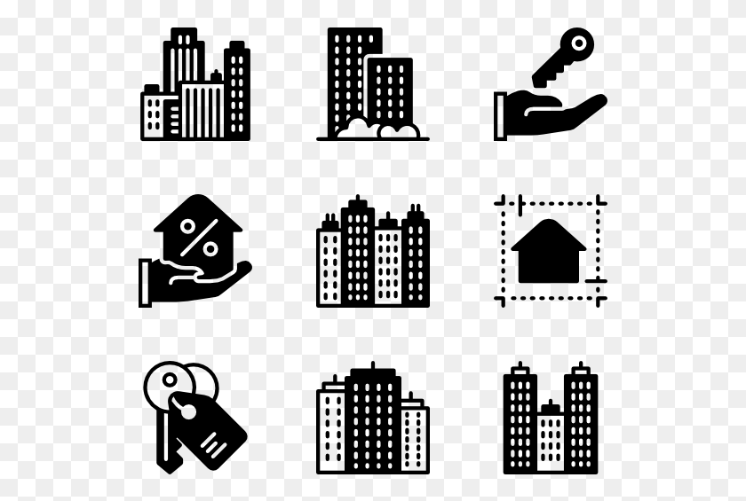 529x505 Real Estate 40 Icons Property Type Icon, Gray, World Of Warcraft HD PNG Download