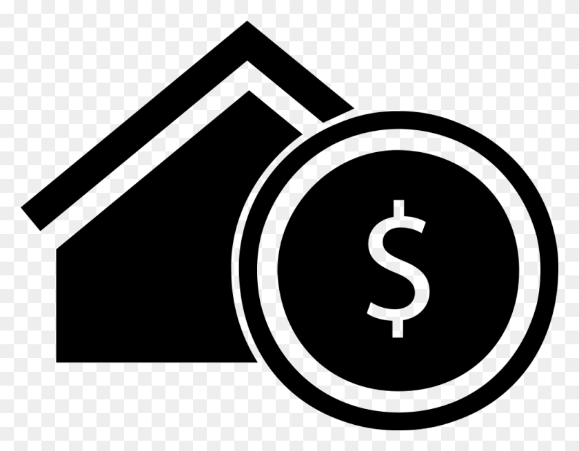 980x748 Real Estate Commercial Symbol Of A House With Dollar Finance Flat Icon, Camera, Electronics, Text HD PNG Download