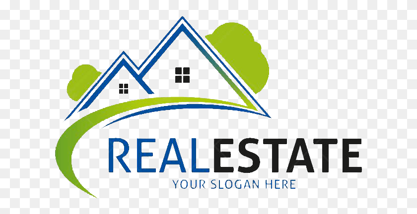 619x372 Real Estate Logo Company Logo Real Estate, Symbol, Trademark, Triangle HD PNG Download