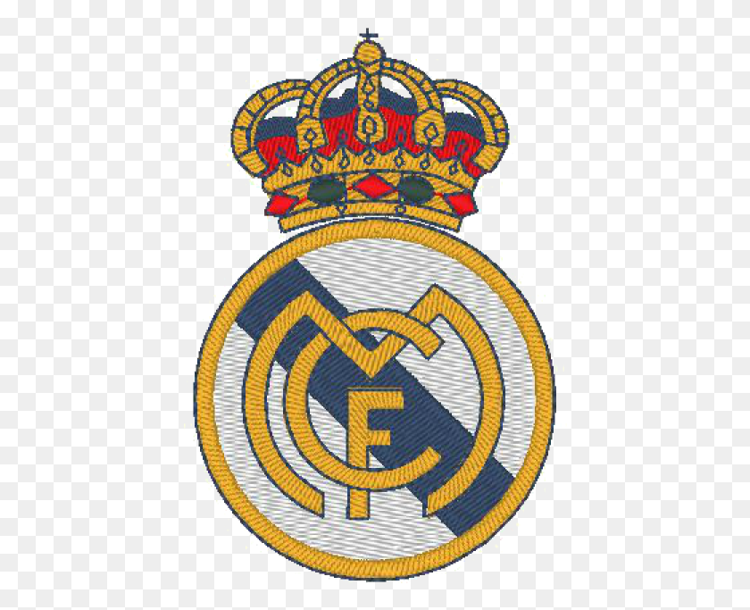 430x623 Real Madrid Baloncesto Wikipedia Dls 18 Logo Real Madrid, Symbol, Trademark, Rug HD PNG Download
