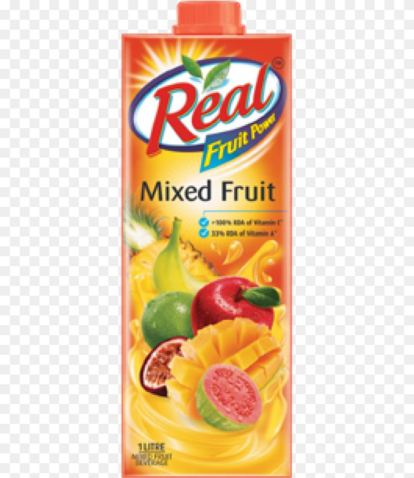 357x970 Real Mixed Fruit Juice, Food, Snack, Plant, Produce PNG