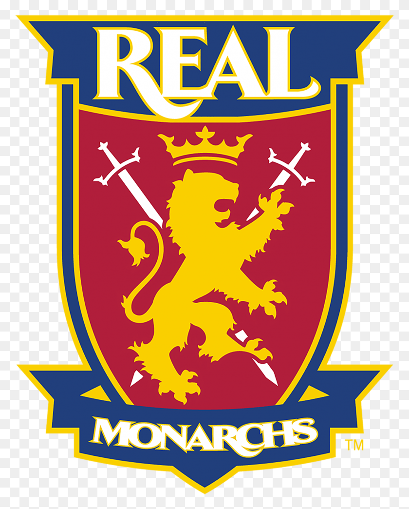 1322x1669 Descargar Png Real Monarchs Slc Real Monarchs Logo, Símbolo, Marca Registrada, Cartel Hd Png