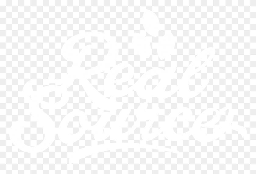 878x578 Real Source Logo Transparent White Calligraphy, Text, Handwriting, Label HD PNG Download