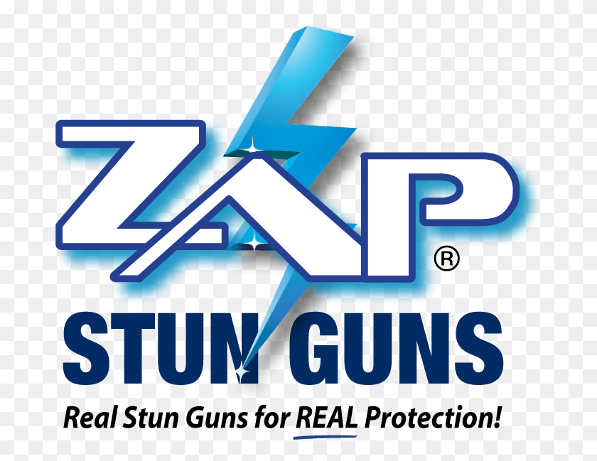 687x589 Descargar Png Dispositivos De Aturdimiento Real Para Protección Real Zap Stun Guns Logotipo, Texto, Símbolo, Marca Registrada Hd Png