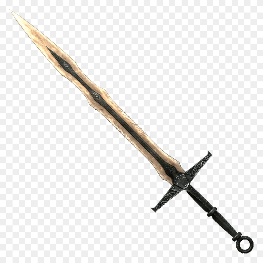 1037x1037 Real Sword Dragon Bone Sword, Blade, Weapon, Weaponry HD PNG Download