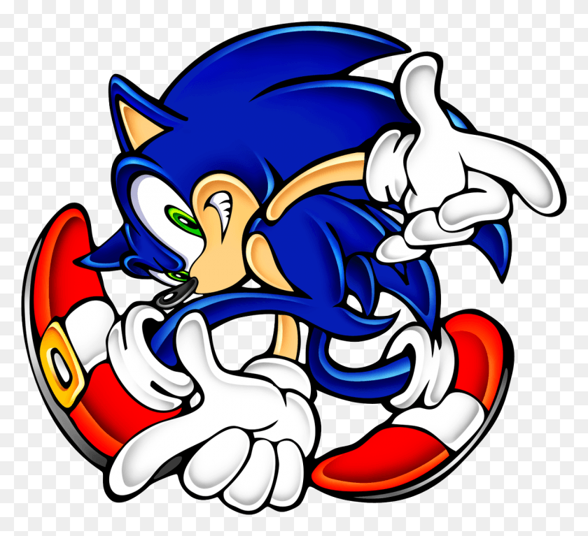 1200x1089 Descargar Png Real Talk I Love Sonic 3D Blast39S 2D Artwork It39S Literally Sonic Adventure Sonic, Graphics, Hook Hd Png