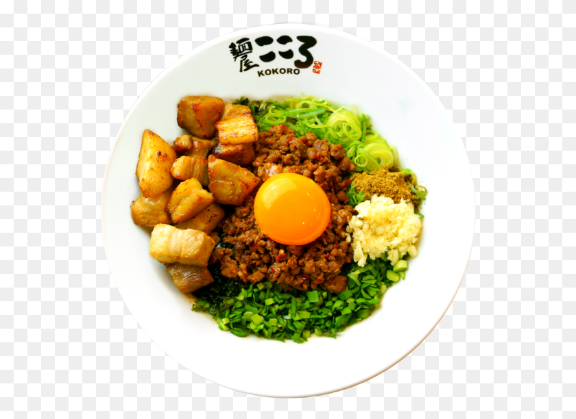 550x552 Real Taste Of Japan Kokoro Tokyo Mazesoba, Plant, Egg, Food HD PNG Download
