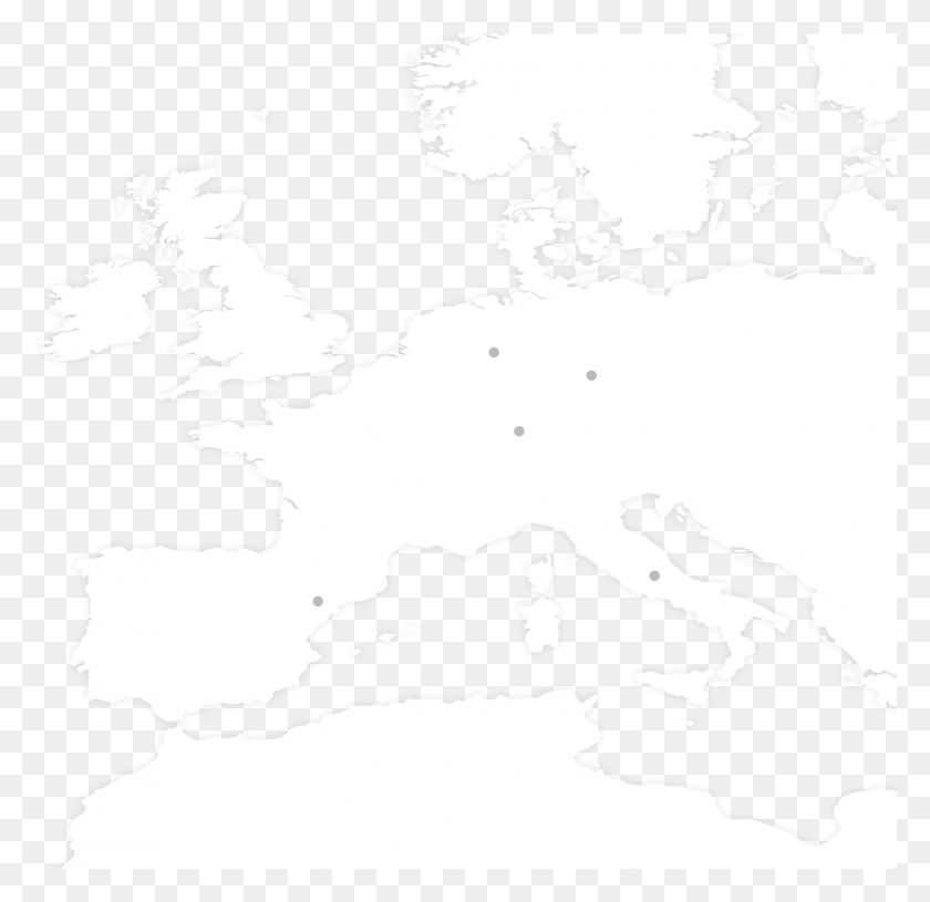 1683x1631 Европа В Реальном Времени, Трафарет, Карта, Диаграмма Hd Png Скачать