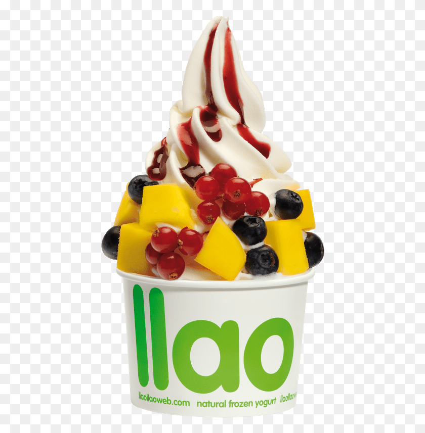 442x797 Реальный Прозрачный Llao Llao, Десерт, Еда, Крем Hd Png Скачать