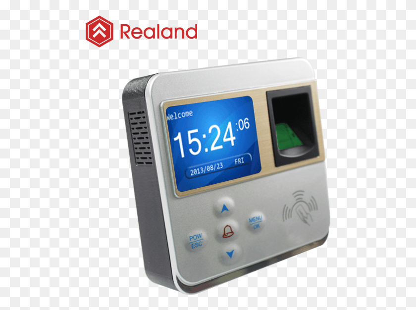 495x566 Descargar Png Realand M F211 Dispositivo De Control De Acceso Por Huella Digital Biométrica, Teléfono Móvil, Electrónica Hd Png