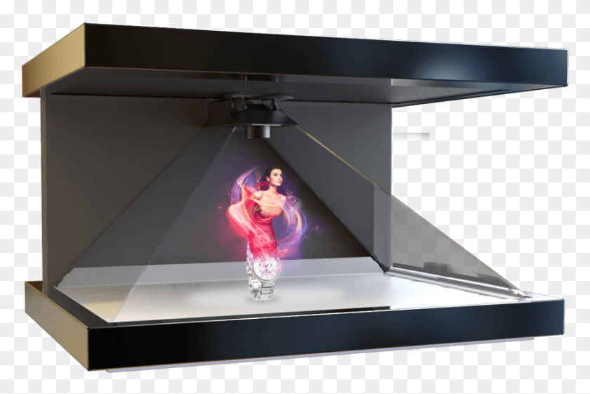 892x573 Realfiction To Launch Large Format Hologram Dreamoc, Lighting, Person, Human HD PNG Download