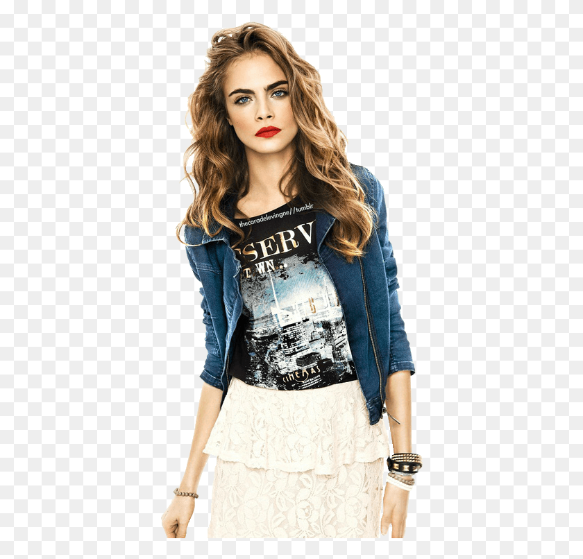 378x746 Realistically Something I Would Wear Cara Delevingne Curly Hair, Blonde, Woman, Girl HD PNG Download
