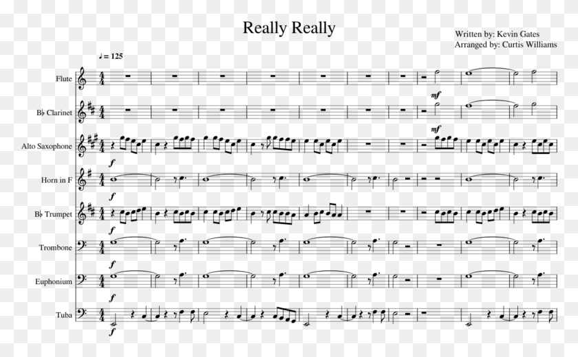 1023x604 Really Really Sheet Music Composed By Written By Unchained Melody Bass, Gray, World Of Warcraft HD PNG Download