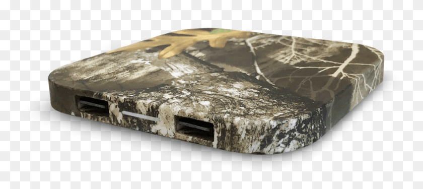 977x395 Realtree Qi Charger Top Right View Smartphone, Mineral, Rock, Military Uniform HD PNG Download