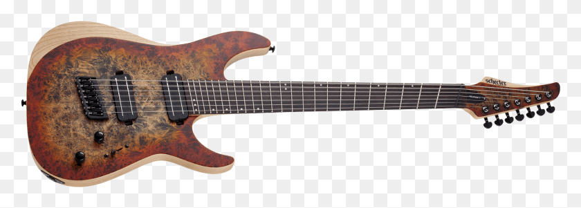 1992x617 Reaper 7 Multiscale Schecter Reaper 7 Multiscale, Guitar, Leisure Activities, Musical Instrument HD PNG Download