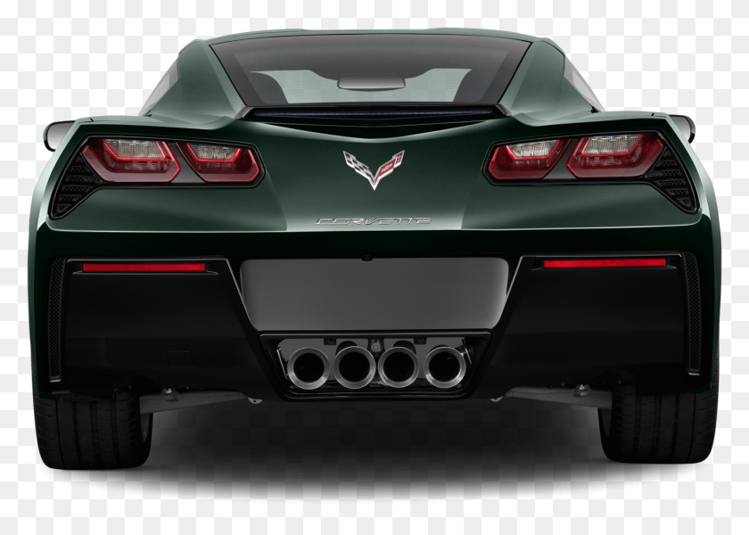 1756x1217 Rear Clipart Sport Car 2019 Corvette Stingray Rear, Vehicle, Transportation, Automobile HD PNG Download