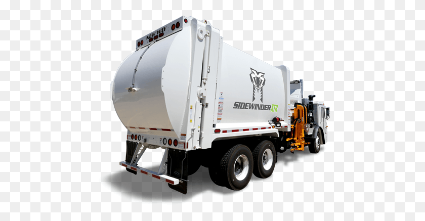 465x377 Rear Right Side View Of A New Way Sidewinder Xtr Trailer Truck, Vehicle, Transportation, Trailer Truck HD PNG Download