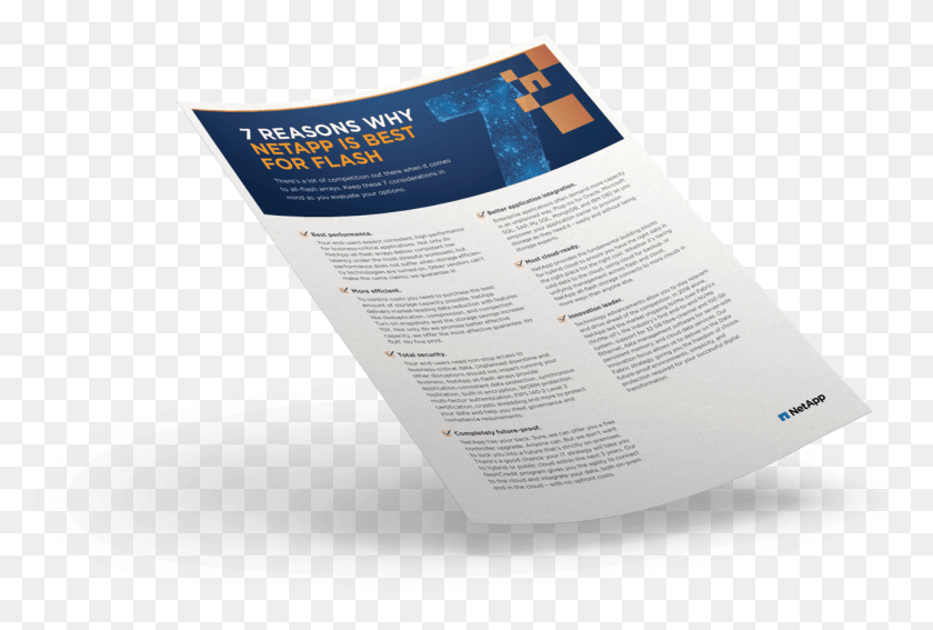 1296x844 Reasons Why Netapp Is Best For Flash Brochure, Flyer, Poster, Paper HD PNG Download