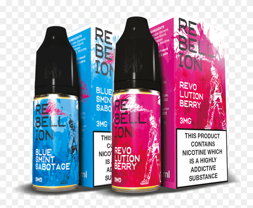 755x629 Rebellion E Liquid 3mg Blue Smint Sabotage And Revolution Rebellion E Liquid, Tin, Can, Beer HD PNG Download