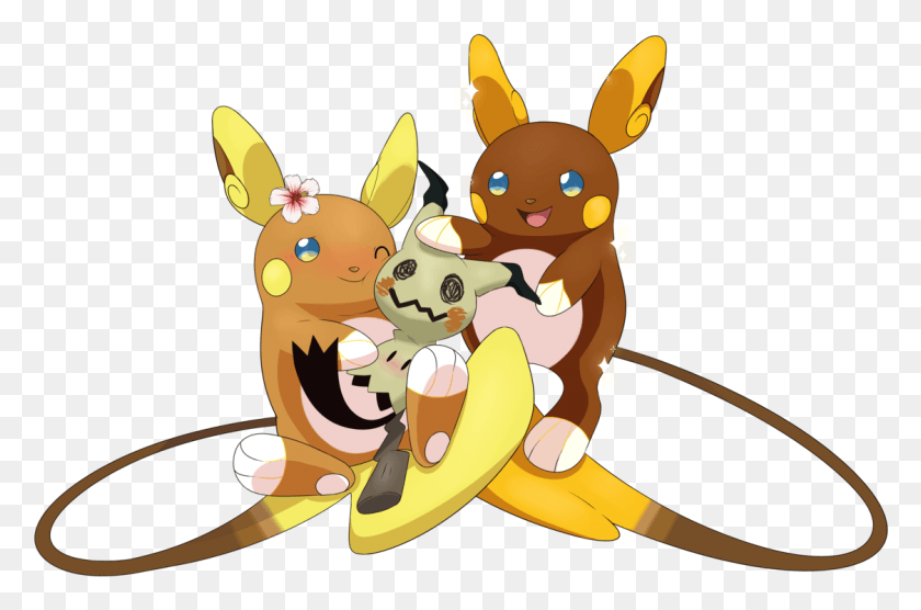 1124x716 Reblog In Memory Of Those Of Who Hatched Male Shiny Pokemon Alolan Raichu Shiny, Plant, Food, Fruit HD PNG Download