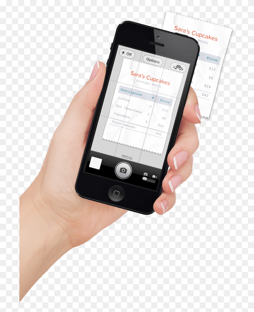 714x972 Receipts Hand Taking Photo Of Receipt, Mobile Phone, Phone, Electronics HD PNG Download
