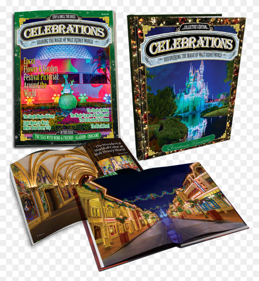 800x875 Receive 6 Issues Of Celebrations Disney Magazine For Book Cover, Game, Book, Gambling HD PNG Download
