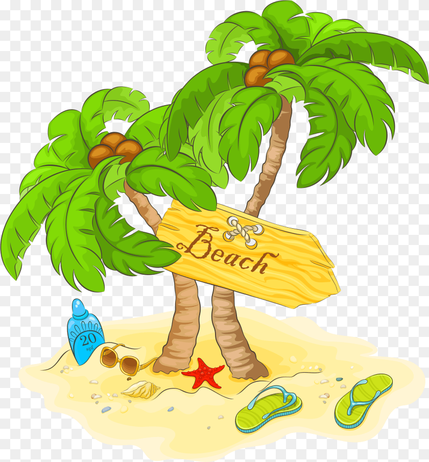 4086x4401 Recent Updates Clip Art Freeuse Stock Summer Palm Tree Vegetation, Land, Jungle, Outdoors Clipart PNG