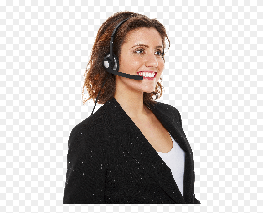 442x623 Receptionist Hearing, Person, Human, Long Sleeve HD PNG Download