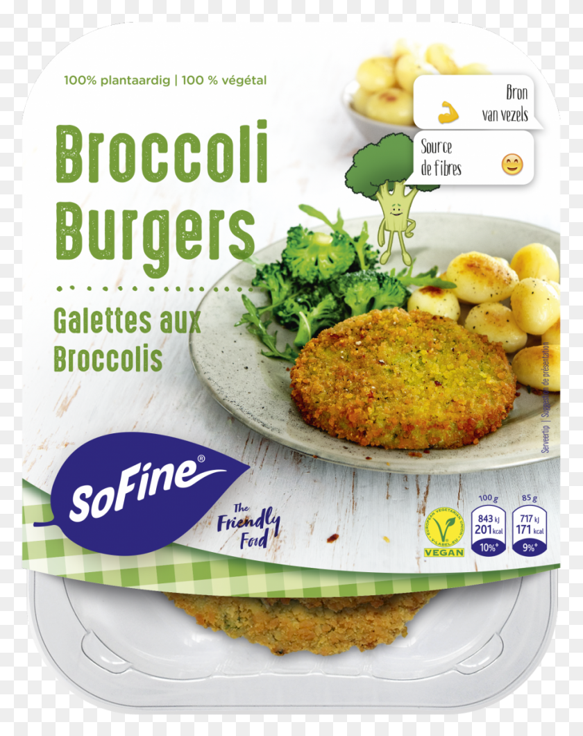 916x1175 Recettes Avec Burger De Brocoli Sofine, Plant, Dish, Meal HD PNG Download