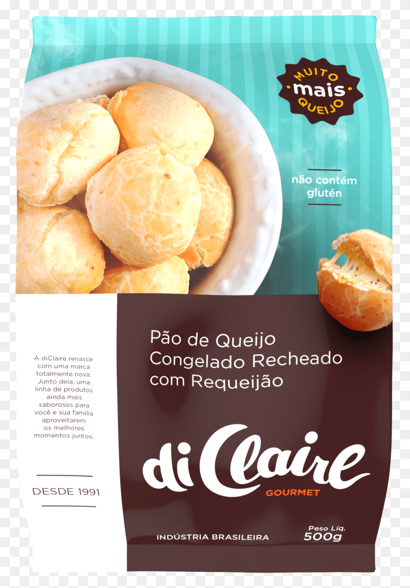1023x1501 Recheado Com Requeijo Industria De Pao De Queijo Recheado, Bread, Food, Poster HD PNG Download