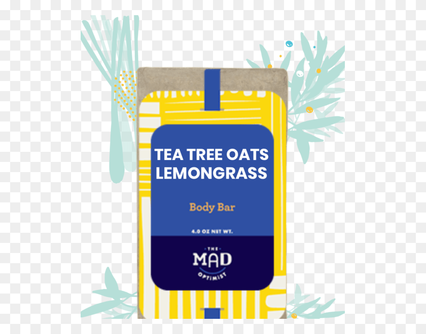 521x600 Recipe 338 Tea Tree Oats Lemongrass Marca Brasil, Text, Paper, Poster HD PNG Download