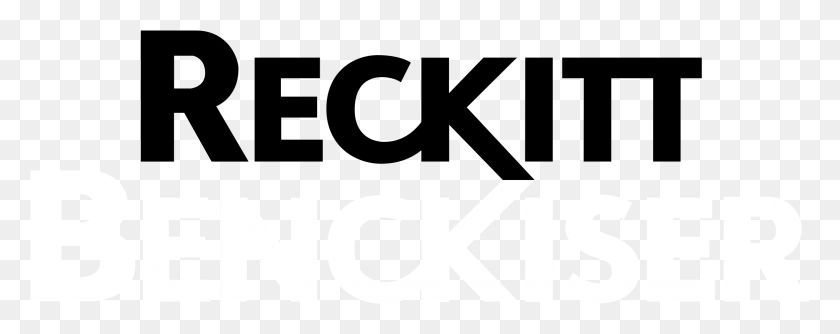 2331x820 Reckitt Benckiser Logo Black And White Reckitt Benckiser, Symbol, Trademark, Word HD PNG Download