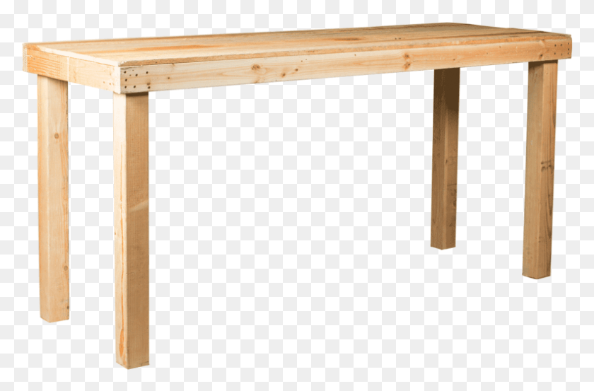 792x501 Reclaimed Pallet Gathering Table Coffee Table, Furniture, Desk, Dining Table HD PNG Download