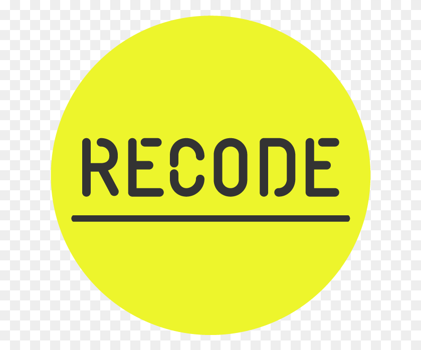 640x639 Recode Circle Solid Underline Black On Yellow Le Quai Saint Malo, Tennis Ball, Tennis, Ball HD PNG Download