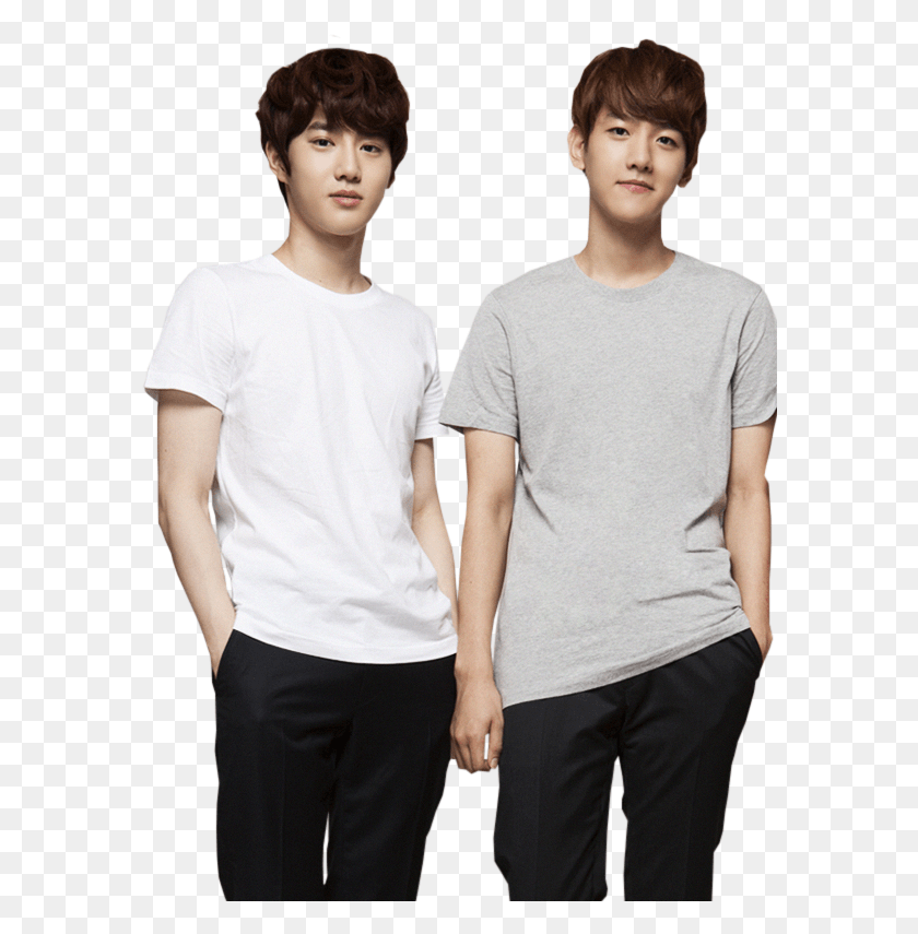 582x795 Recommended News Exo Suho And Baekhyun, Clothing, Apparel, Person HD PNG Download