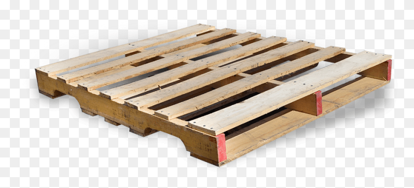 914x378 Reconditionedused Pallets 4 Way Pallet, Wood, Bench, Furniture HD PNG Download