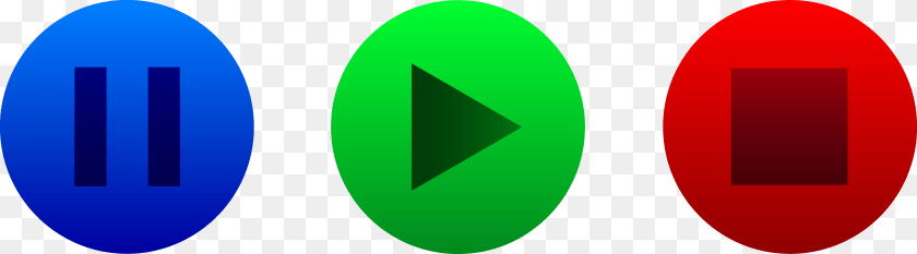 Record Sign Pause Play Stop Button, Logo Clipart PNG
