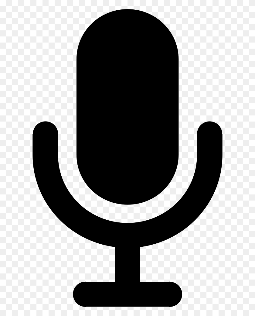 626x980 Recording Icon Microphone Svg Icon, Horseshoe, Symbol, Logo HD PNG Download