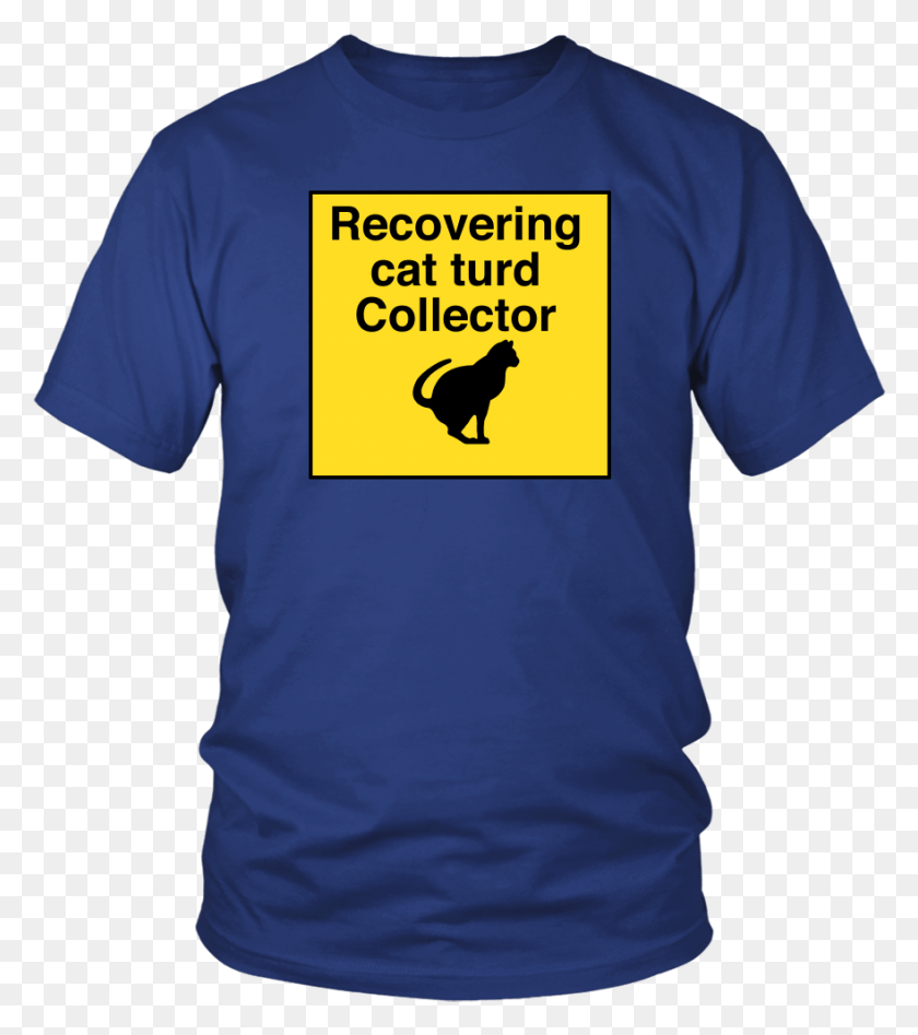 880x1001 Recovering Cat Turd Collector Unisex Tee Larry Bernandez T Shirt, Clothing, Apparel, T-shirt HD PNG Download