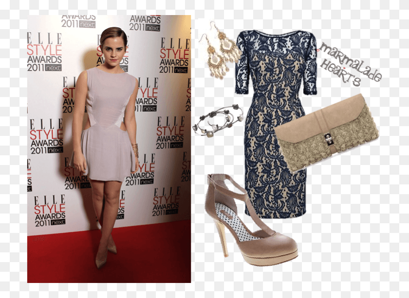 731x554 Recreate The Look Emma Watson Elle Style Awards, Clothing, Apparel, Person HD PNG Download