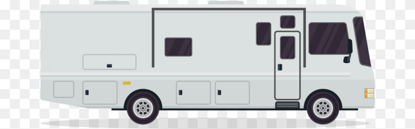 680x261 Recreational Vehicle, Caravan, Transportation, Van, Car Sticker PNG